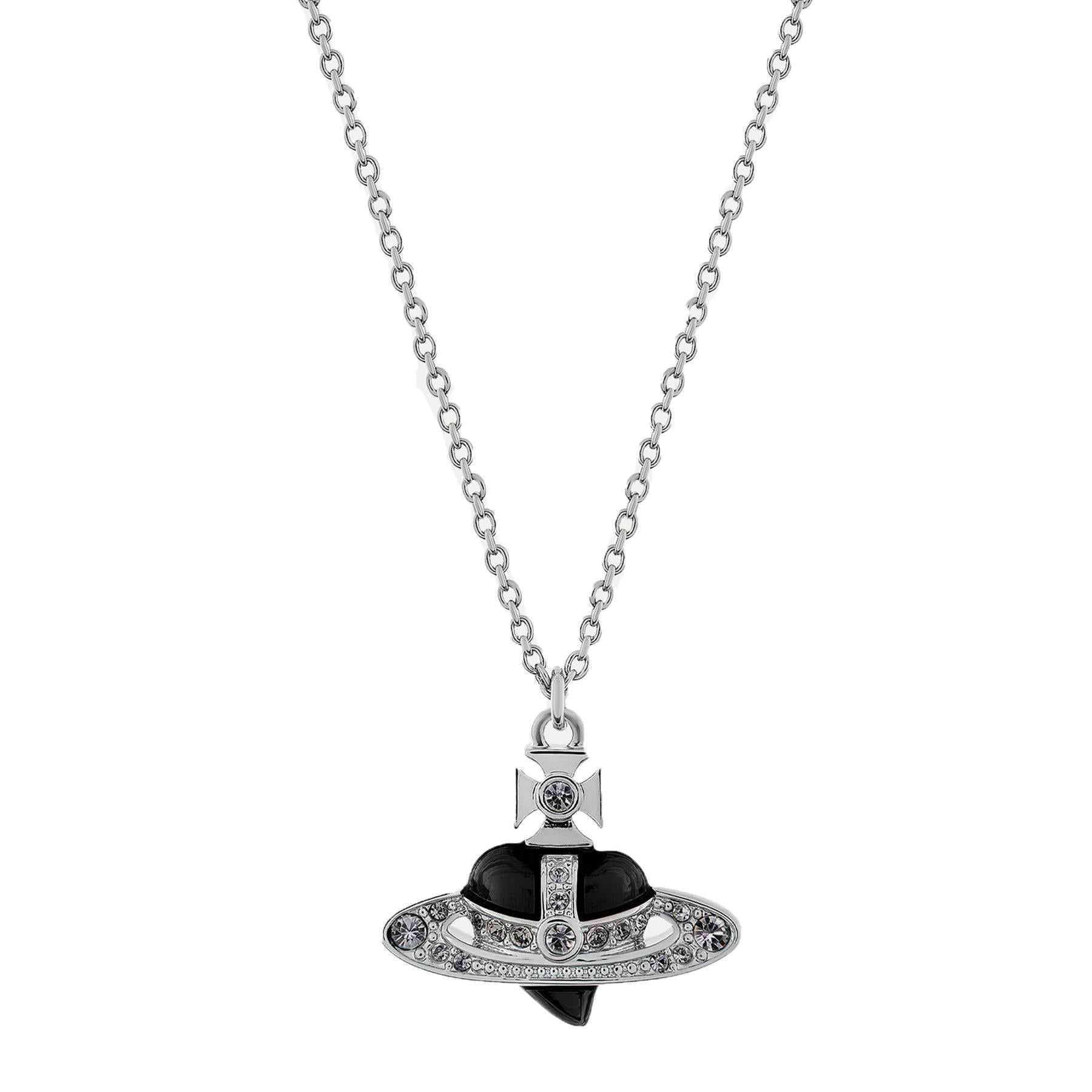 Vivienne Westwood Man. Diamante Heart Pendant in Ruthenium/Platinum/Black Diamond CrystalJewelleryVivienne WestwoodDPUS Designer Outlet8050889647416Vivienne Westwood Man. Diamante Heart Pendant in Ruthenium/Platinum/Black Diamond Crystal
