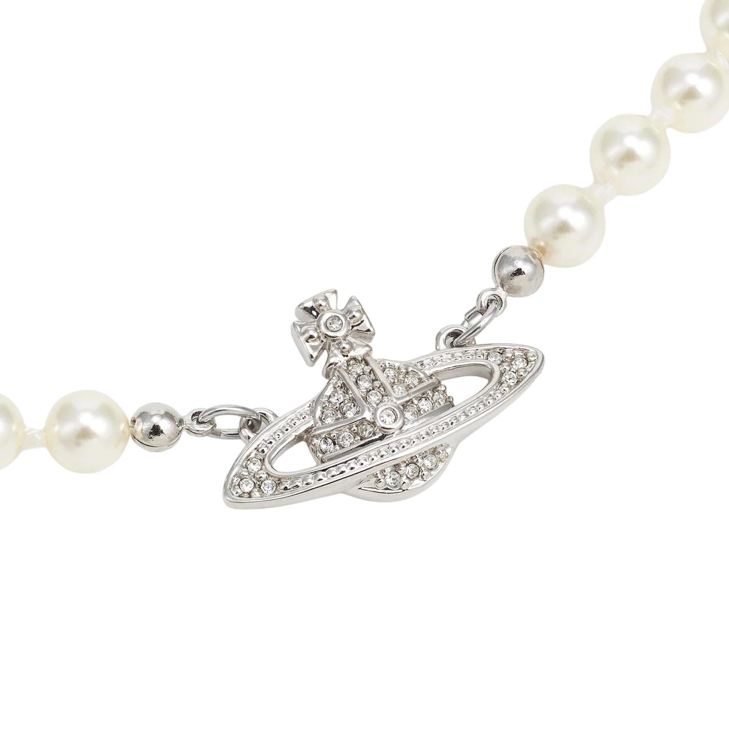 Vivienne Westwood Man. Mini Bas Relief Pearl in Platinum / Cream Pearl / Crystal CrystalJewelleryVivienne WestwoodDPUS Designer Outlet8050889135982Vivienne Westwood Man. Mini Bas Relief Pearl in Platinum / Cream Pearl / Crystal Crystal