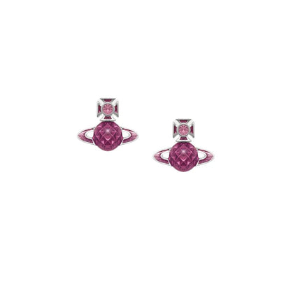 Vivienne Westwood Mashita Bas Relief EarringsJewelleryVivienne WestwoodDPUS Designer Outlet8053195443628Platinum/Light Rose Crystal/Light RoVivienne Westwood Mashita Bas Relief Earrings