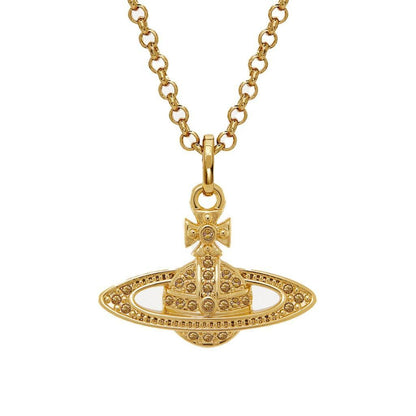 Vivienne Westwood Mini Bas Relief PendantJewelleryVivienne WestwoodDPUS Designer Outlet8050568221869Gold Light Colorado TopazVivienne Westwood Mini Bas Relief Pendant
