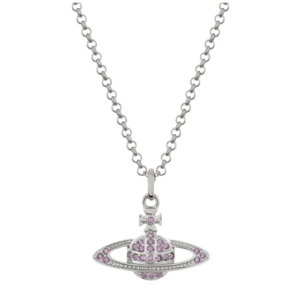 Vivienne Westwood Mini Bas Relief PendantJewelleryVivienne WestwoodDPUS Designer Outlet8050568221883Ruthenium Black DiamondVivienne Westwood Mini Bas Relief Pendant