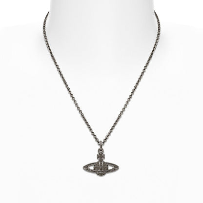 Vivienne Westwood Mini Bas Relief PendantJewelleryVivienne WestwoodDPUS Designer Outlet8053195400812Platinum/Violet CrystalVivienne Westwood Mini Bas Relief Pendant