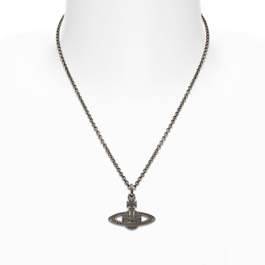 Vivienne Westwood Mini Bas Relief PendantJewelleryVivienne WestwoodDPUS Designer Outlet8053195400812Platinum/Violet CrystalVivienne Westwood Mini Bas Relief Pendant