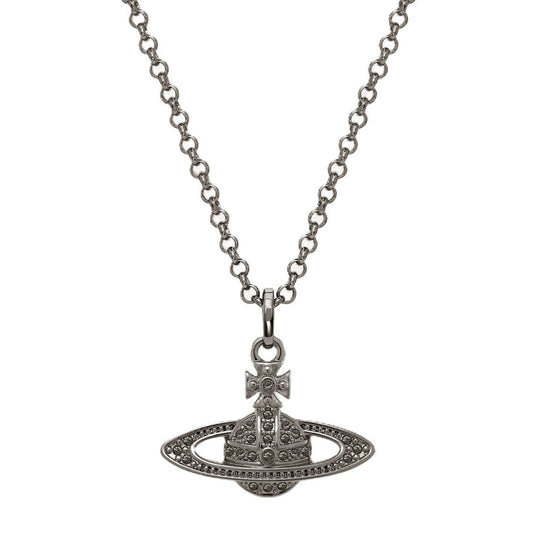 Vivienne Westwood Mini Bas Relief PendantJewelleryVivienne WestwoodDPUS Designer Outlet8053195400812Platinum/Violet CrystalVivienne Westwood Mini Bas Relief Pendant