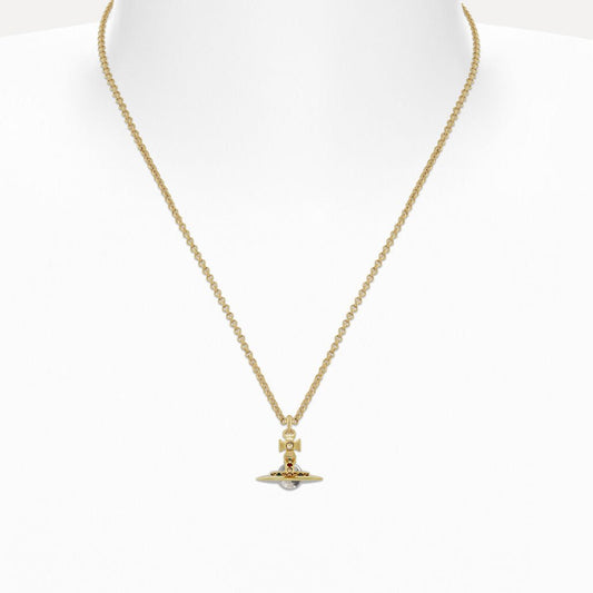 Vivienne Westwood New Petite Orb PendantJewelleryVivienne WestwoodDPUS Designer Outlet8050568222170GoldVivienne Westwood New Petite Orb Pendant