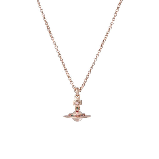 Vivienne Westwood New Petite Orb PendantJewelleryVivienne WestwoodDPUS Designer Outlet8050568222187Pink GoldVivienne Westwood New Petite Orb Pendant
