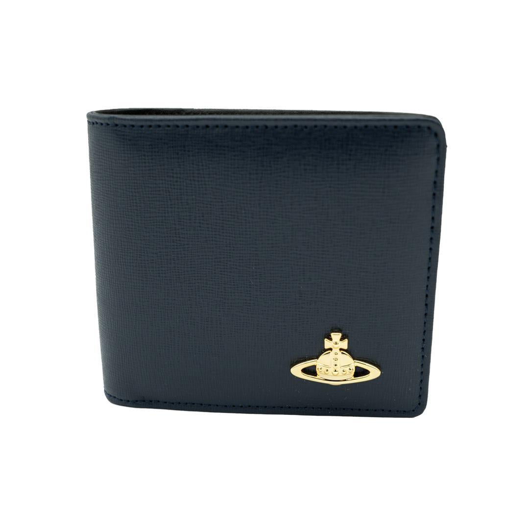 Vivienne Westwood Orb Bifold Wallet in Navy & BlackAccessoriesDPUS Designer OutletDPUS Designer Outlet8050568839187Vivienne Westwood Orb Bifold Wallet in Navy & Black
