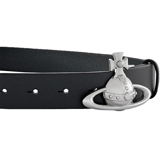 [Vivienne Westwood] Orb Buckle Belt/SilverBeltsVivienne WestwoodDPUS Designer Outlet8053195380220Black SuedeS/M[Vivienne Westwood] Orb Buckle Belt/Silver