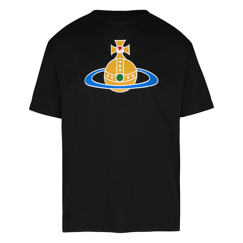 Vivienne Westwood Oversized Orb Classic T-ShirtT-ShirtVivienne WestwoodDPUS Designer OutletBlackXXSVivienne Westwood Oversized Orb Classic T-Shirt