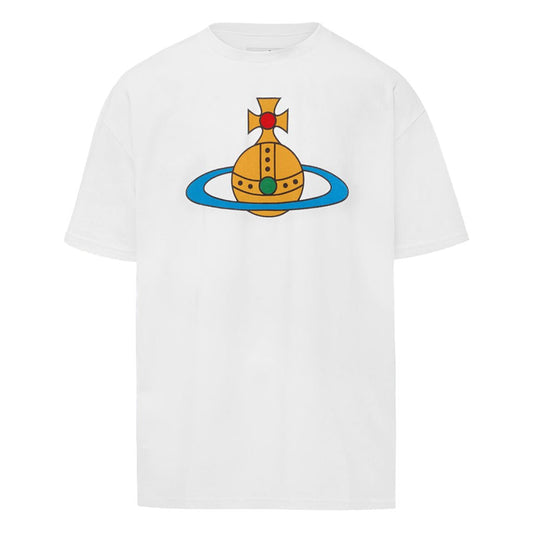 Vivienne Westwood Oversized Orb Classic T-ShirtT-ShirtVivienne WestwoodDPUS Designer OutletWhiteXXSVivienne Westwood Oversized Orb Classic T-Shirt