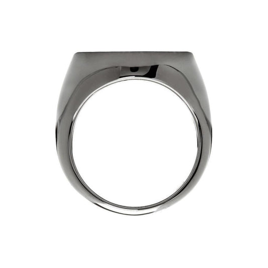 Vivienne Westwood Seal Ring in Ruthenium (925)