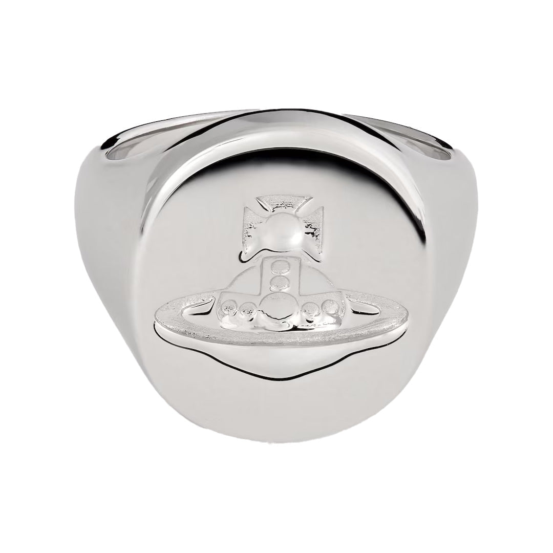 Vivienne Westwood Seal RingJewelleryVivienne WestwoodDPUS Designer Outlet8050568227007Rhodium (925)MVivienne Westwood Seal Ring