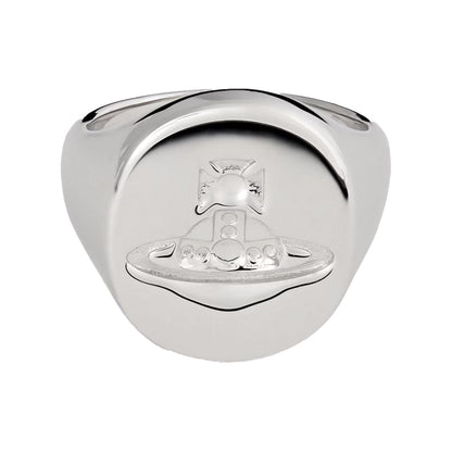 Vivienne Westwood Seal RingJewelleryVivienne WestwoodDPUS Designer Outlet8050568227007Rhodium (925)MVivienne Westwood Seal Ring