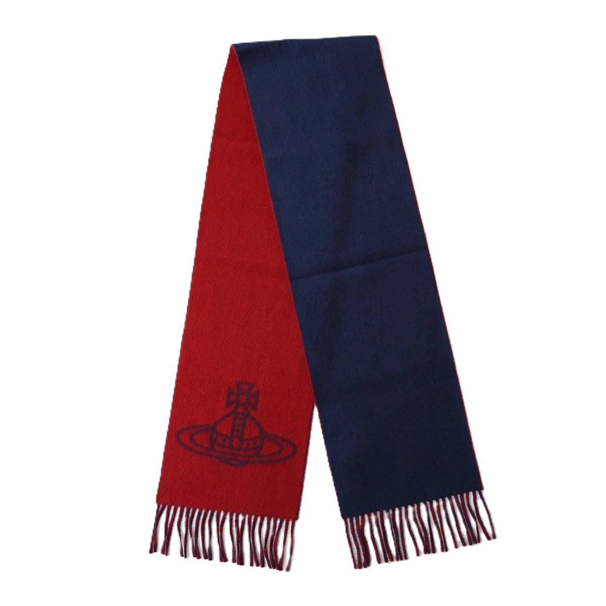 Vivienne Westwood Single Orb Double Face Scarf in Indigo BlueScarvesVivienne WestwoodDPUS Designer Outlet8053195325894Vivienne Westwood Single Orb Double Face Scarf in Indigo Blue