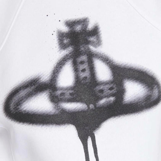 Vivienne Westwood Spray Orb Sweatshirt DressDressVivienne WestwoodDPUS Designer Outlet044365838793WhiteSVivienne Westwood Spray Orb Sweatshirt Dress