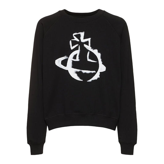 [Vivienne Westwood] Stencil Orb Raglan SweatshirtSweatshirtsVivienne WestwoodDPUS Designer Outlet8053195098088Black2XS[Vivienne Westwood] Stencil Orb Raglan Sweatshirt