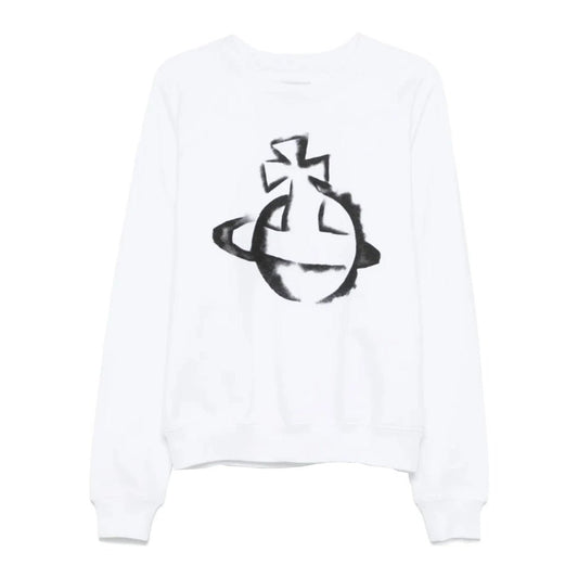 [Vivienne Westwood] Stencil Orb Raglan SweatshirtSweatshirtsVivienne WestwoodDPUS Designer OutletWhite2XS[Vivienne Westwood] Stencil Orb Raglan Sweatshirt