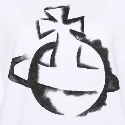 [Vivienne Westwood] Stencil Orb Raglan SweatshirtSweatshirtsVivienne WestwoodDPUS Designer OutletWhite2XS[Vivienne Westwood] Stencil Orb Raglan Sweatshirt