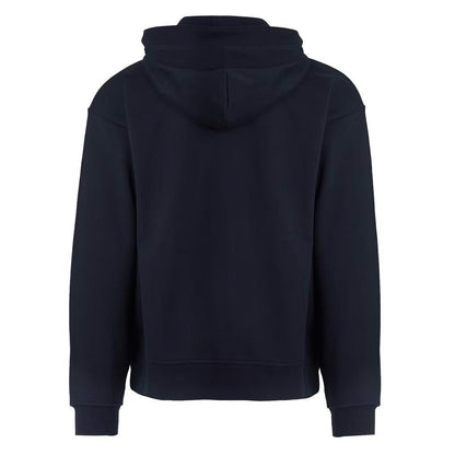 Vivienne Westwood Sunken Orb Zipped Hoodie in Navy