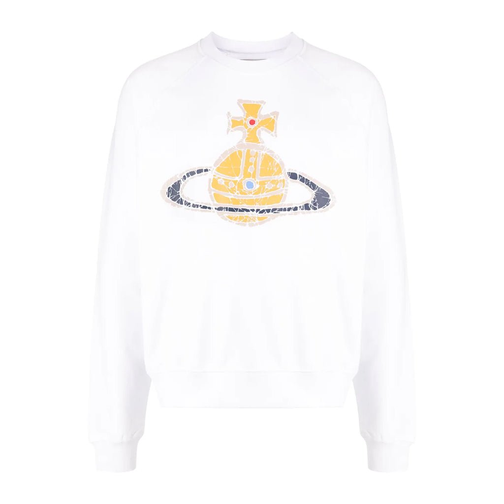 Vivienne Westwood Time Machine Cropped SweatshirtSweatshirtsVivienne WestwoodDPUS Designer Outlet044363792073WhiteMVivienne Westwood Time Machine Cropped Sweatshirt