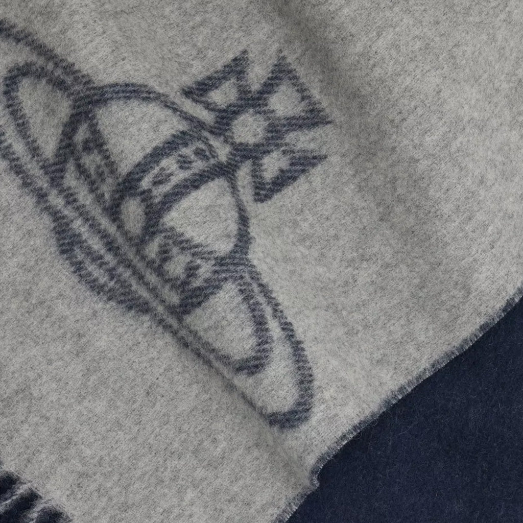[Vivienne Westwood] Double Face Scarf