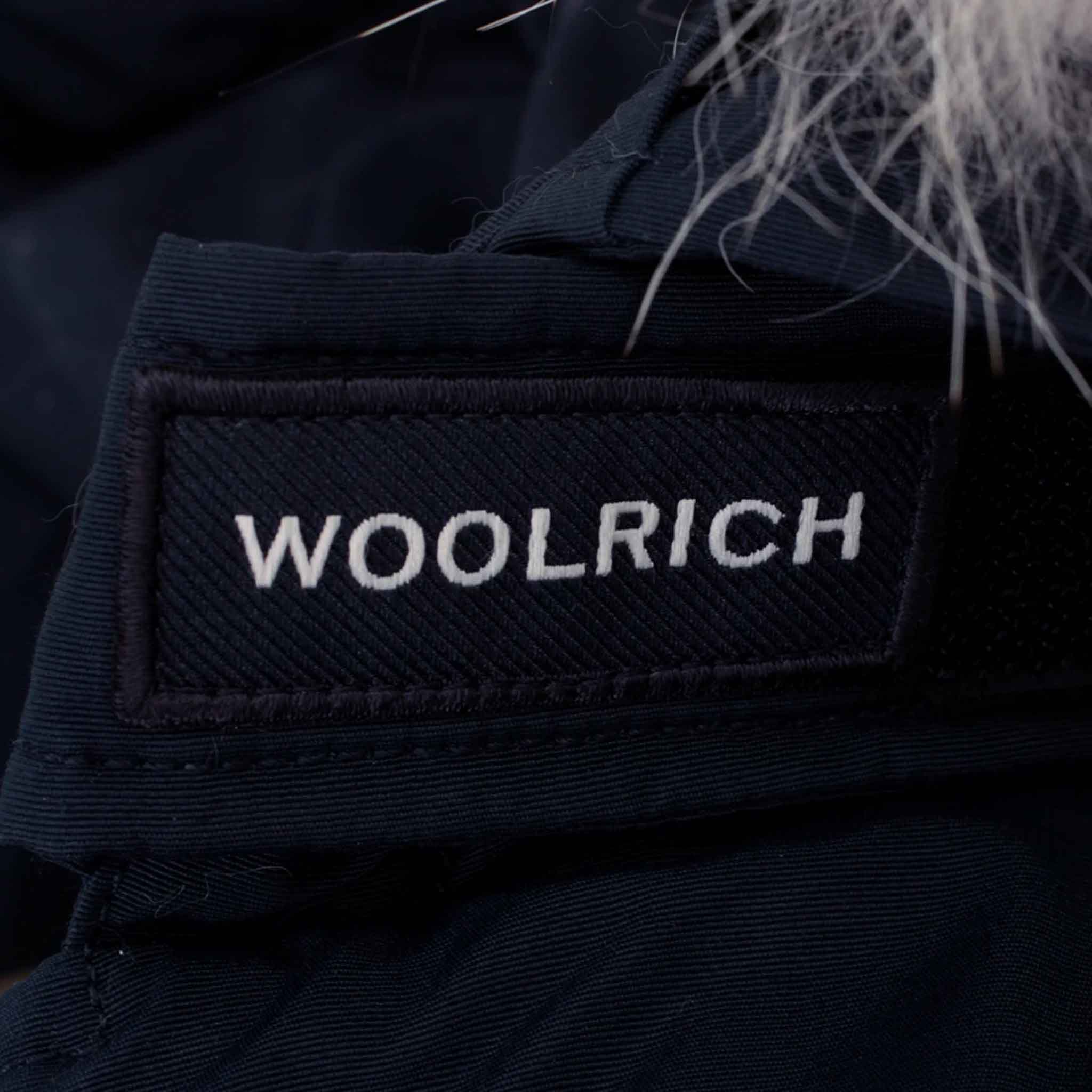 Woolrich Mens Arctic Detachable Fur Parka in Melton BlueCoats & JacketsWoolrichDPUSSWoolrich Mens Arctic Detachable Fur Parka in Melton Blue