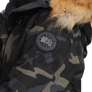 Women's Canada Goose Black Label Shelburne Parka in Black Camo
