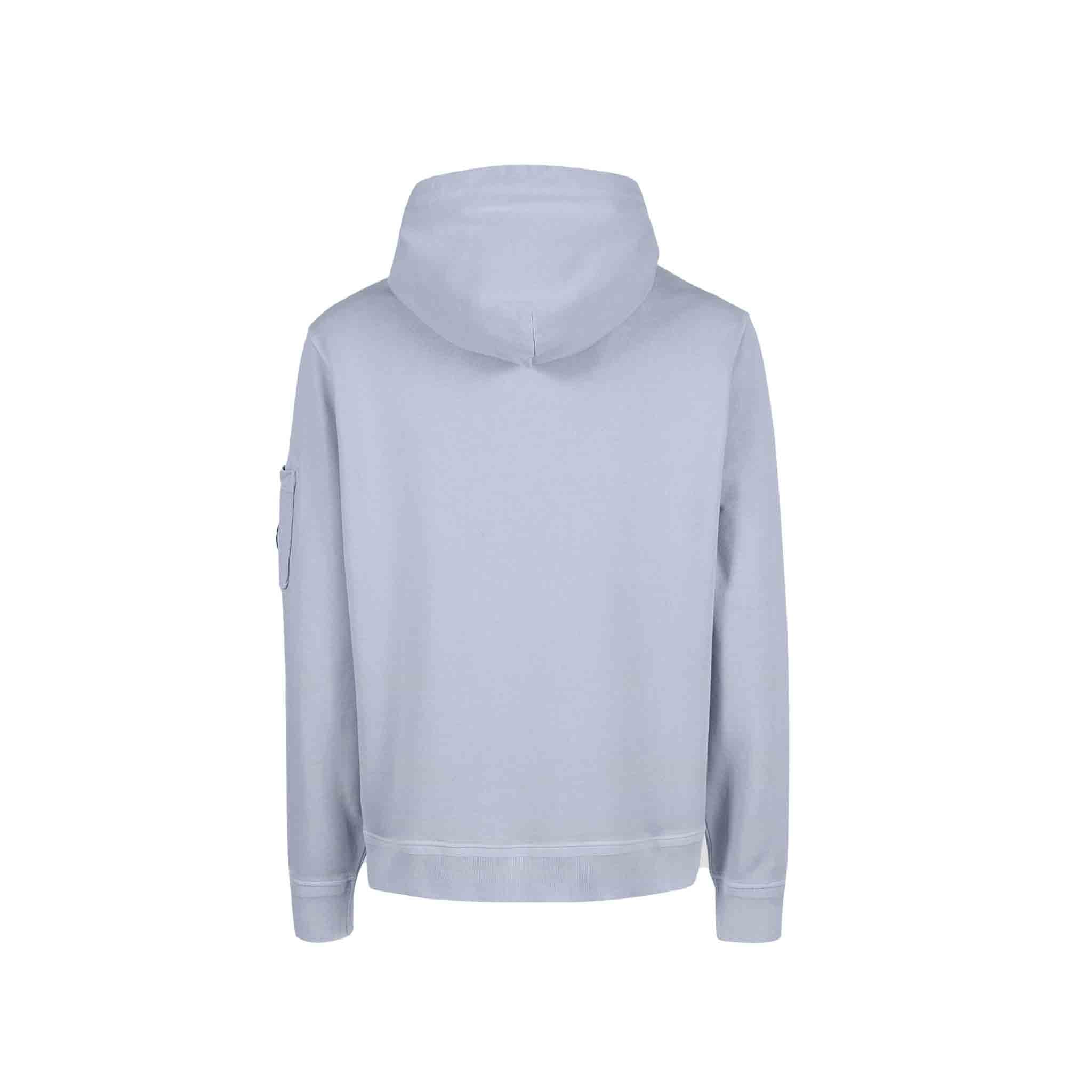 C.P. Company Cotton Fleece Hoodie in Cosmic Sky