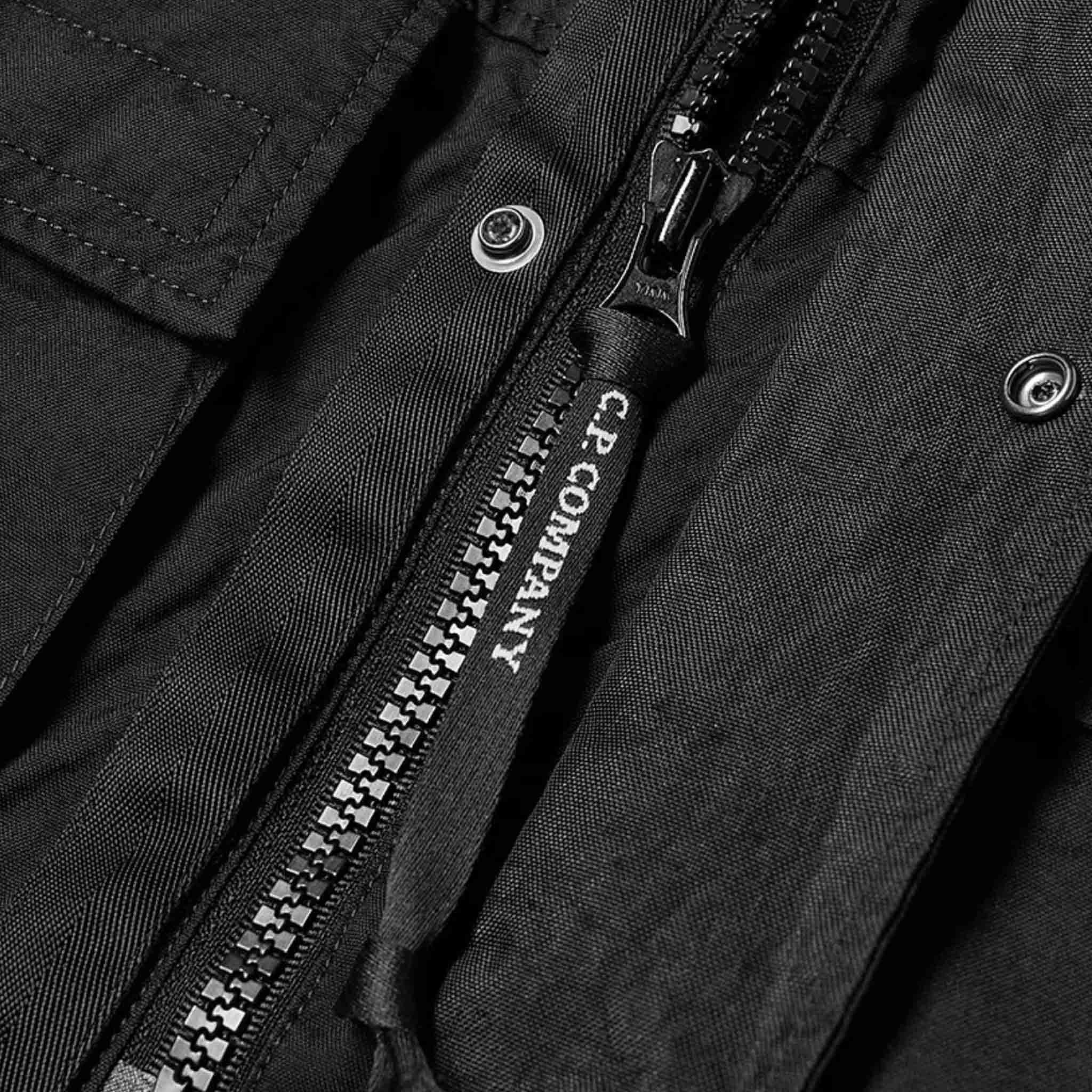C.P. Company Rubber Patch Utility Jacket - Black