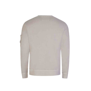 C.P. Company Cotton Fleece Resist Dyed Sweatshirt in Flint grey