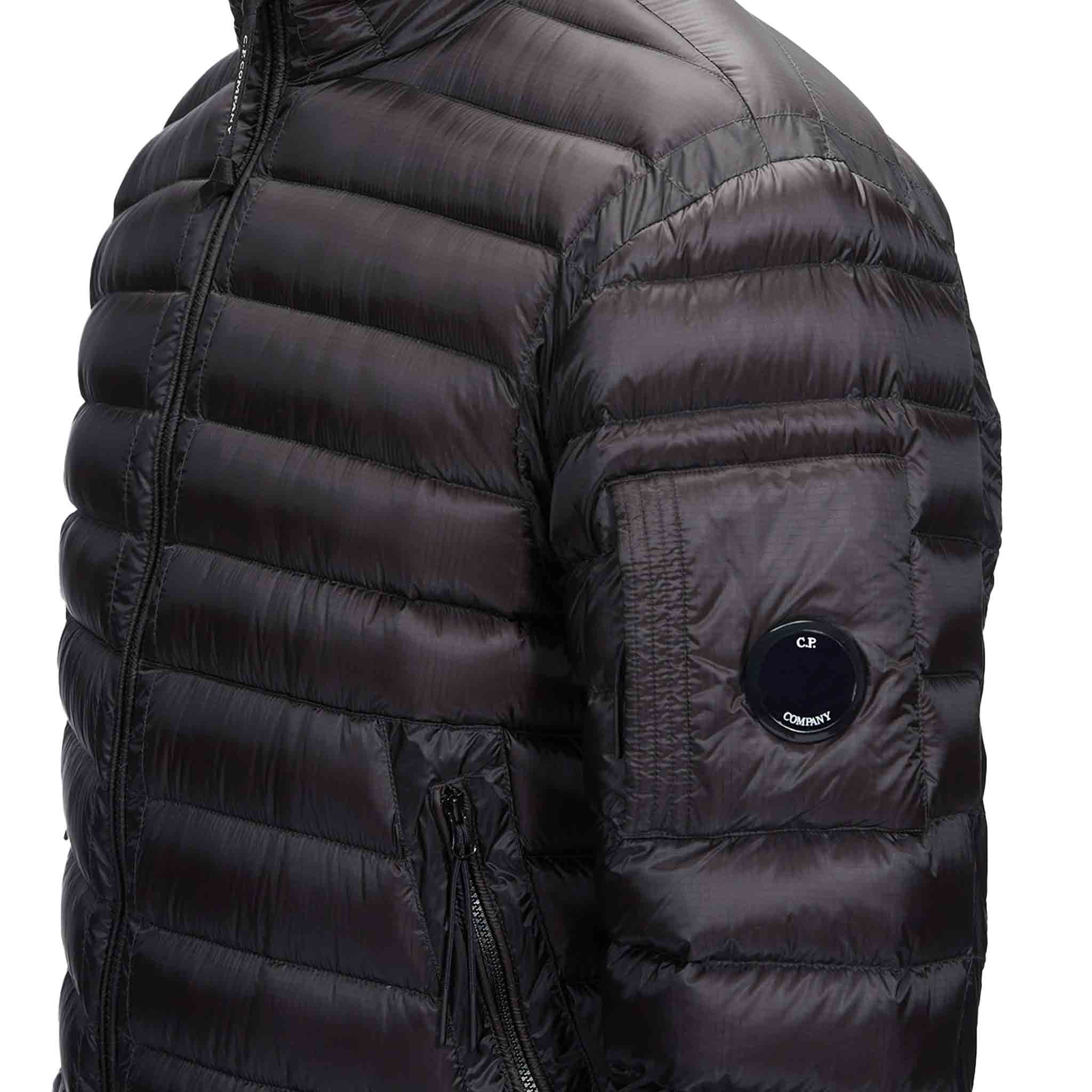 C.P. Company DD Shell Stand Collar Down Jacket In Black