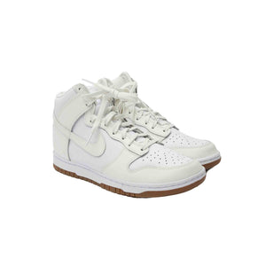 Nike Dunk High Womens White Gum in Size 7