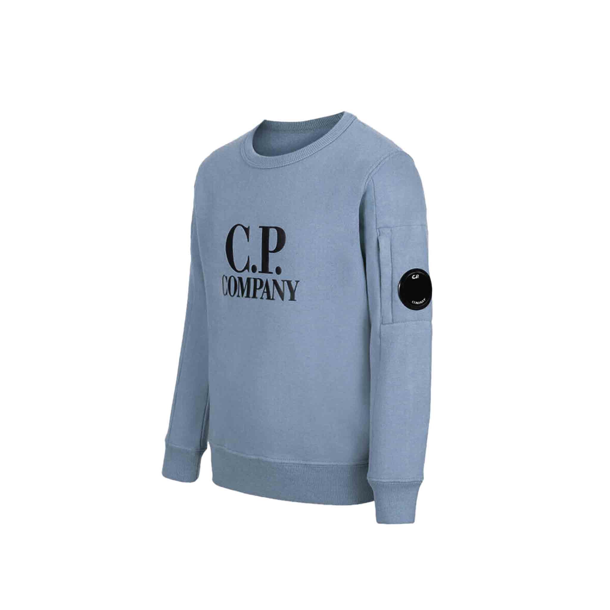C.P. Company Junior U16 Basic Fleece Logo Sweatshirt