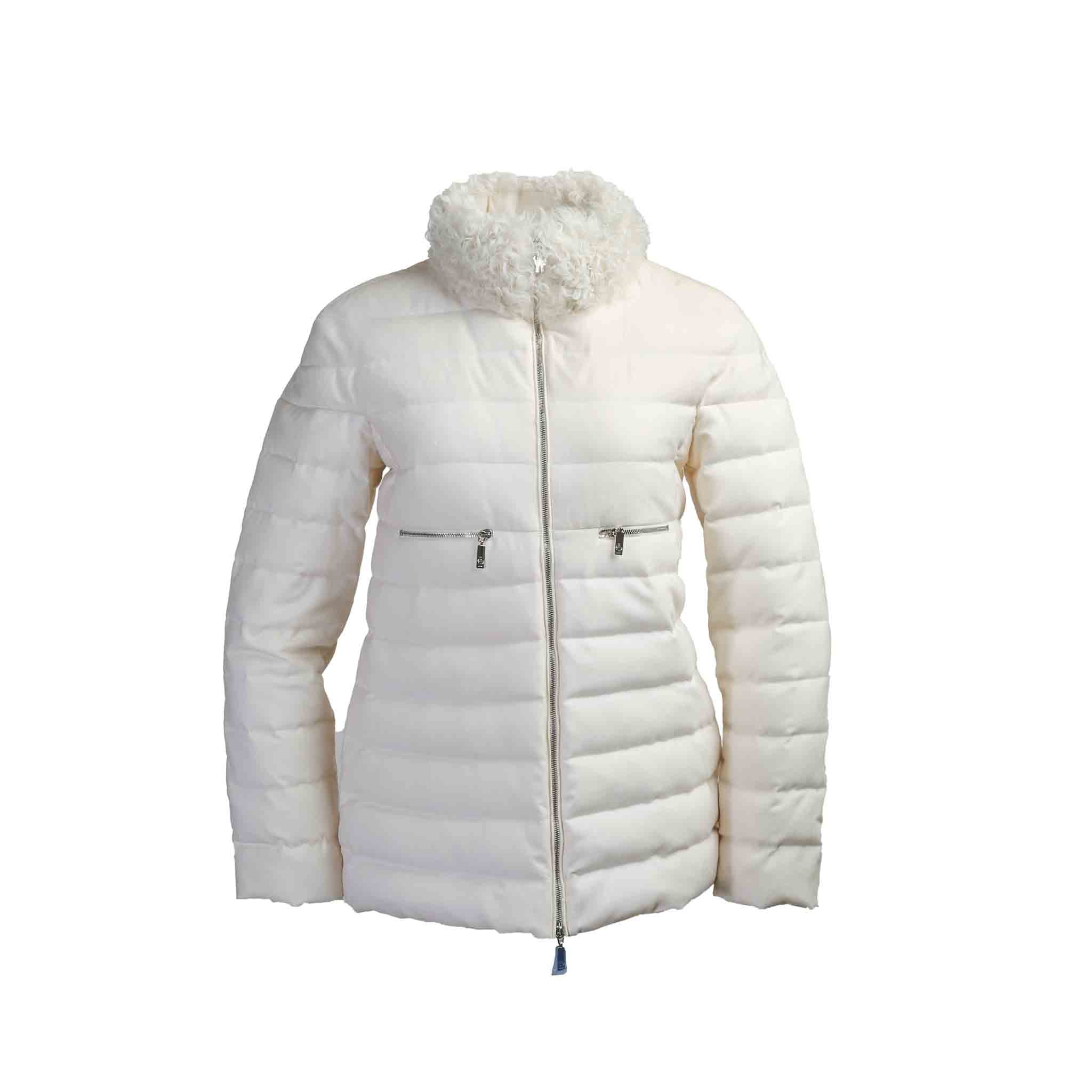 Moncler Gamme Rouge Womens Arnica Jacket in White