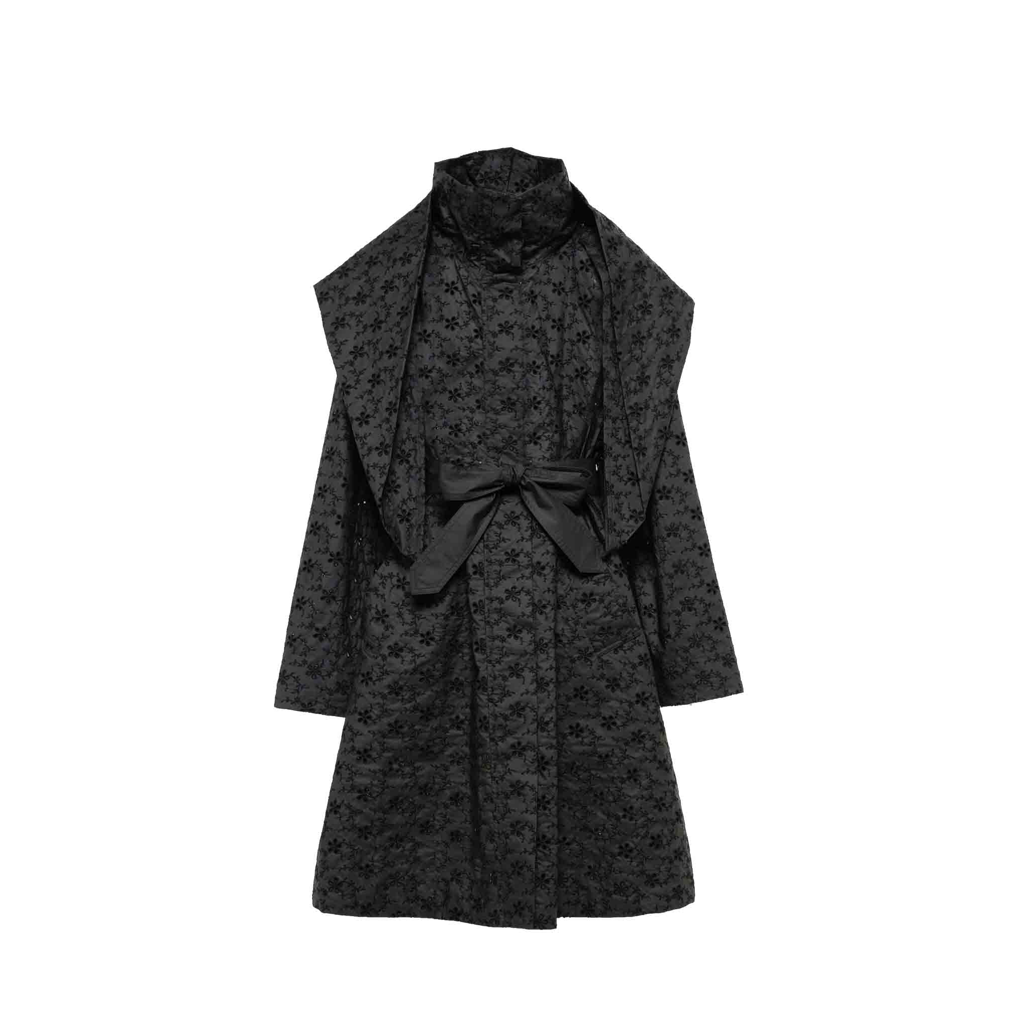 Broderie Anglaise Monogram Parka - Women - Ready-to-Wear