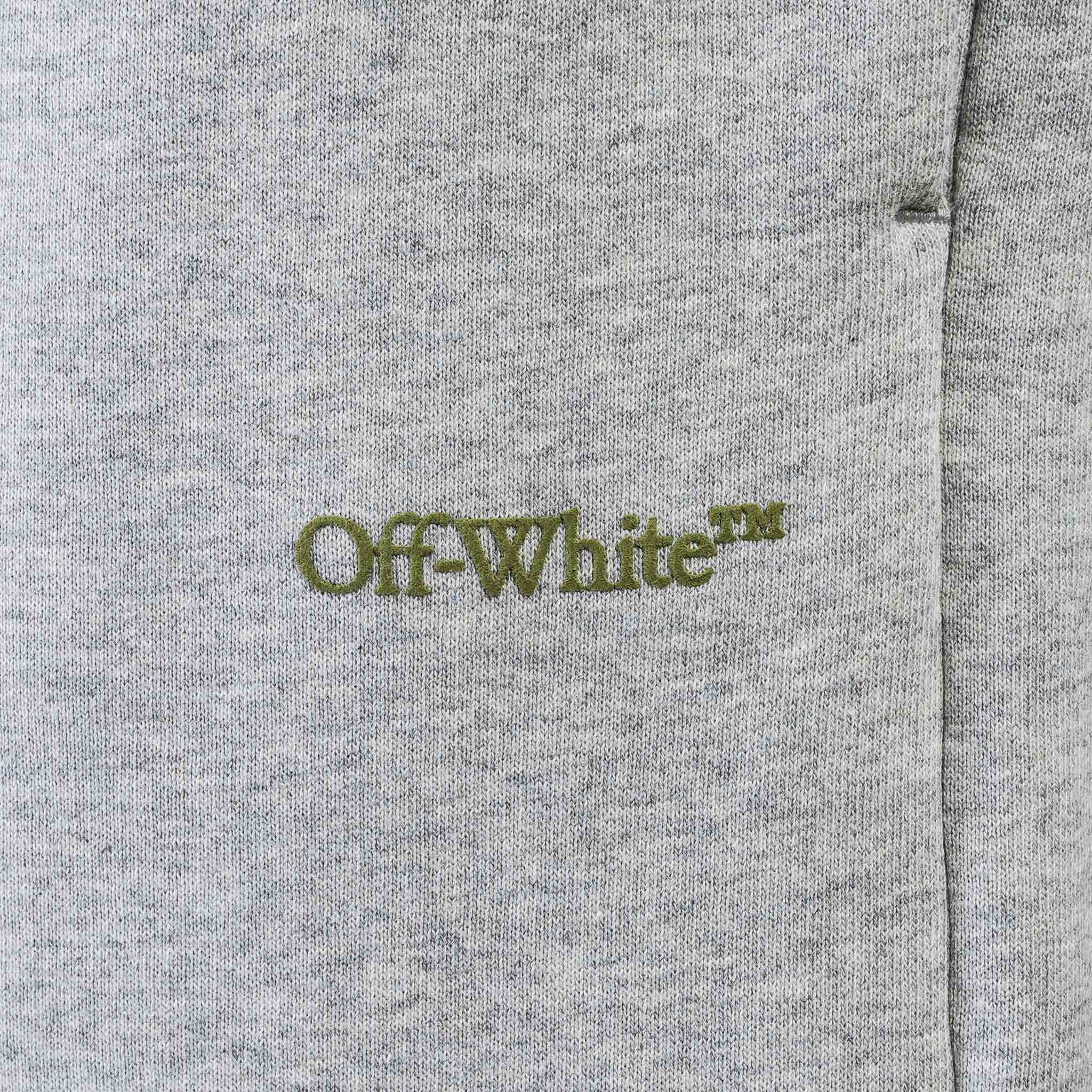 OFF-WHITE Splash Arrow Skate Sweatshorts in Grey