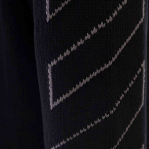 OFF-WHITE Diag Outline Knit Crewneck In Black
