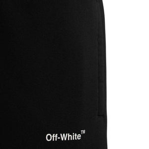 OFF-WHITE Caravaggio Diag Slim Sweatpants in Black