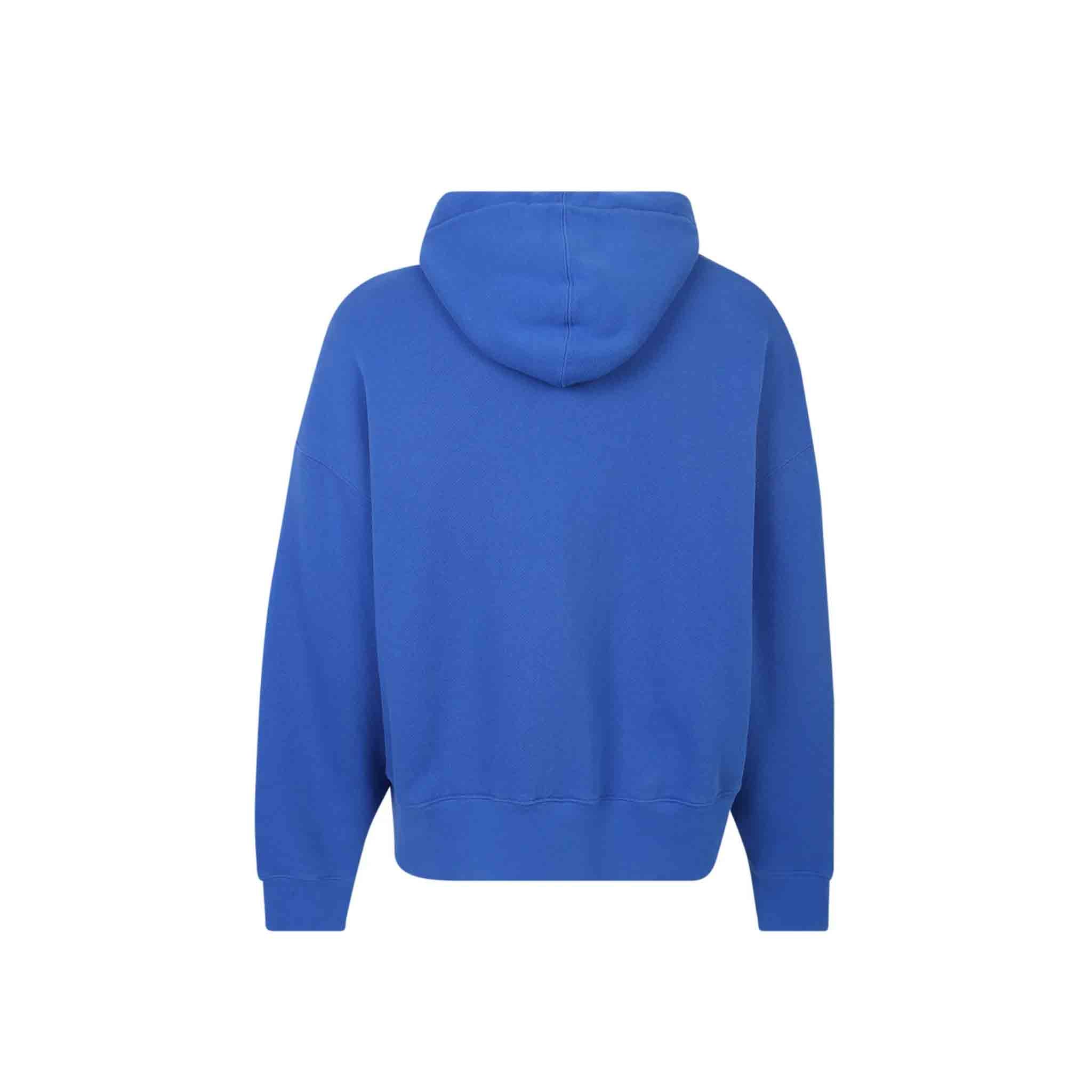 Palm Angels Bear Hoodie In Blue