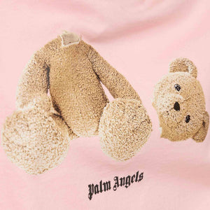 Palm Angels Women's Bear Loose T-Shirt in Pink