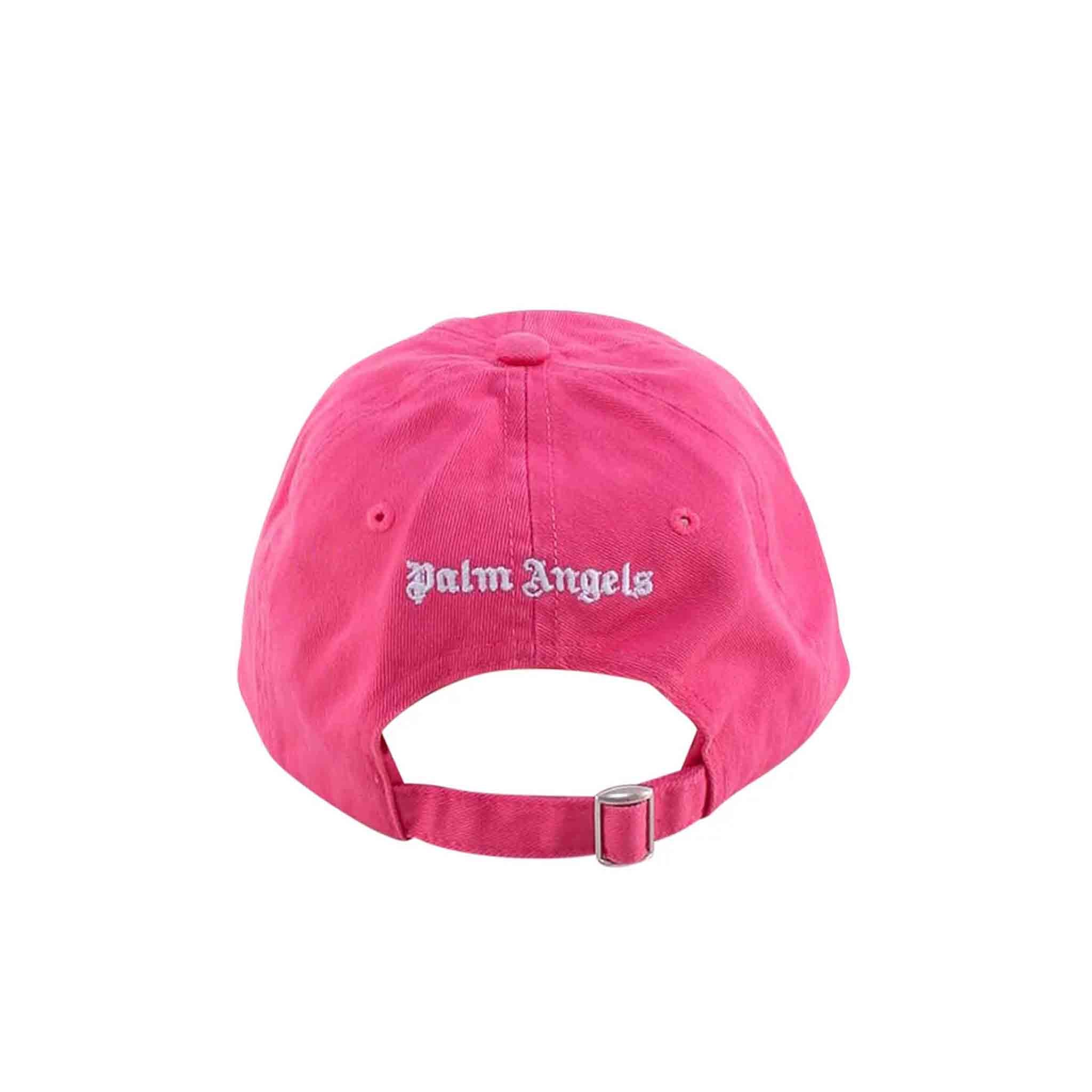 Palm Angels Classic Logo Cap in Pink
