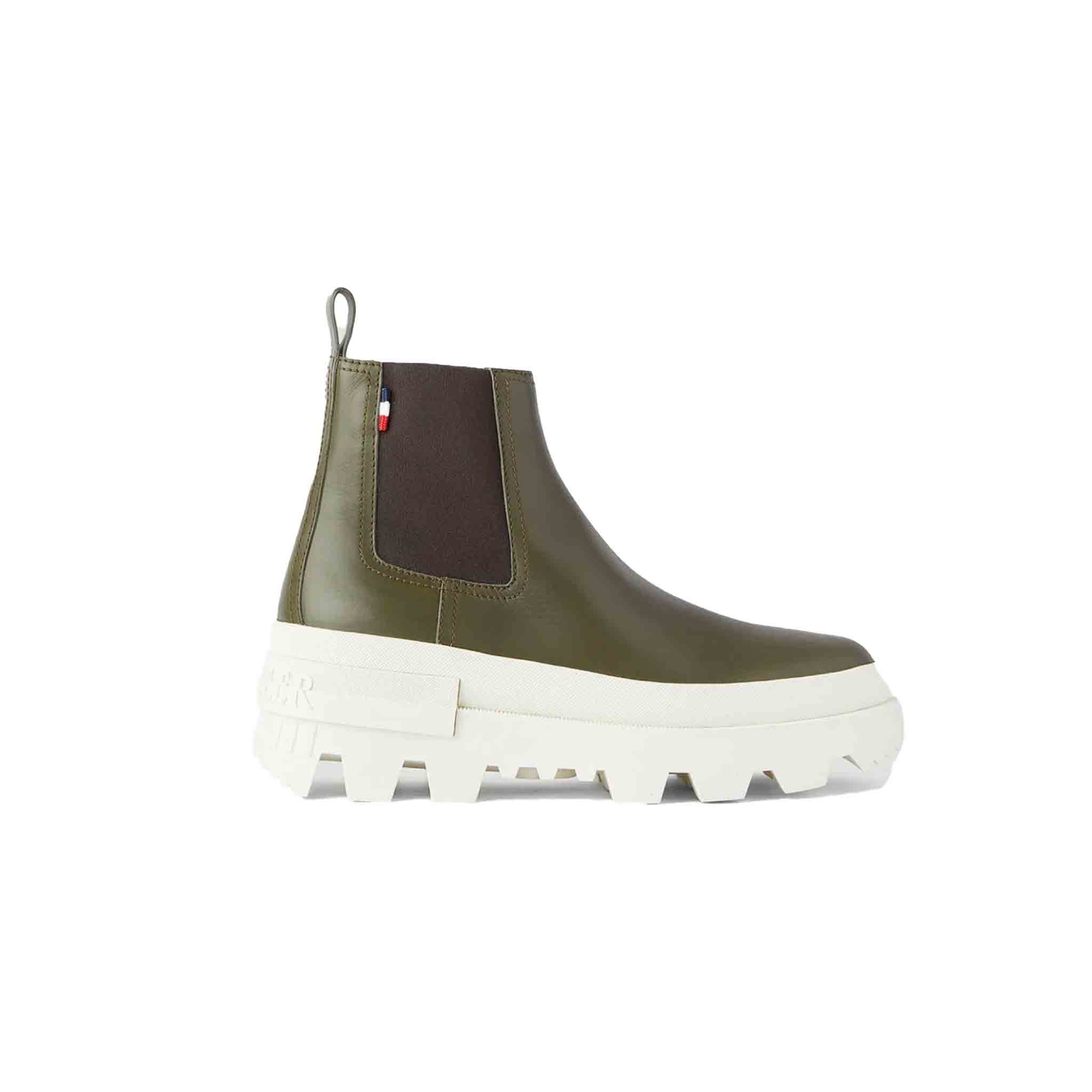 The Lir boots from Moncler are heavily inspired by The Beatles. They're crafted with luxurious leather uppers and thick, rugged rubber soles that are reminiscent of the brand’s hiking heritage. You’ll also discover elasticated side panels and a pull tab on the back, so you can slip them on with ease.